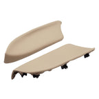 Beige Leather Front Door Armrest Pair LH & RH for 2008-2012 Honda Accord