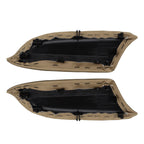 Beige Leather Front Door Armrest Pair LH & RH for 2008-2012 Honda Accord