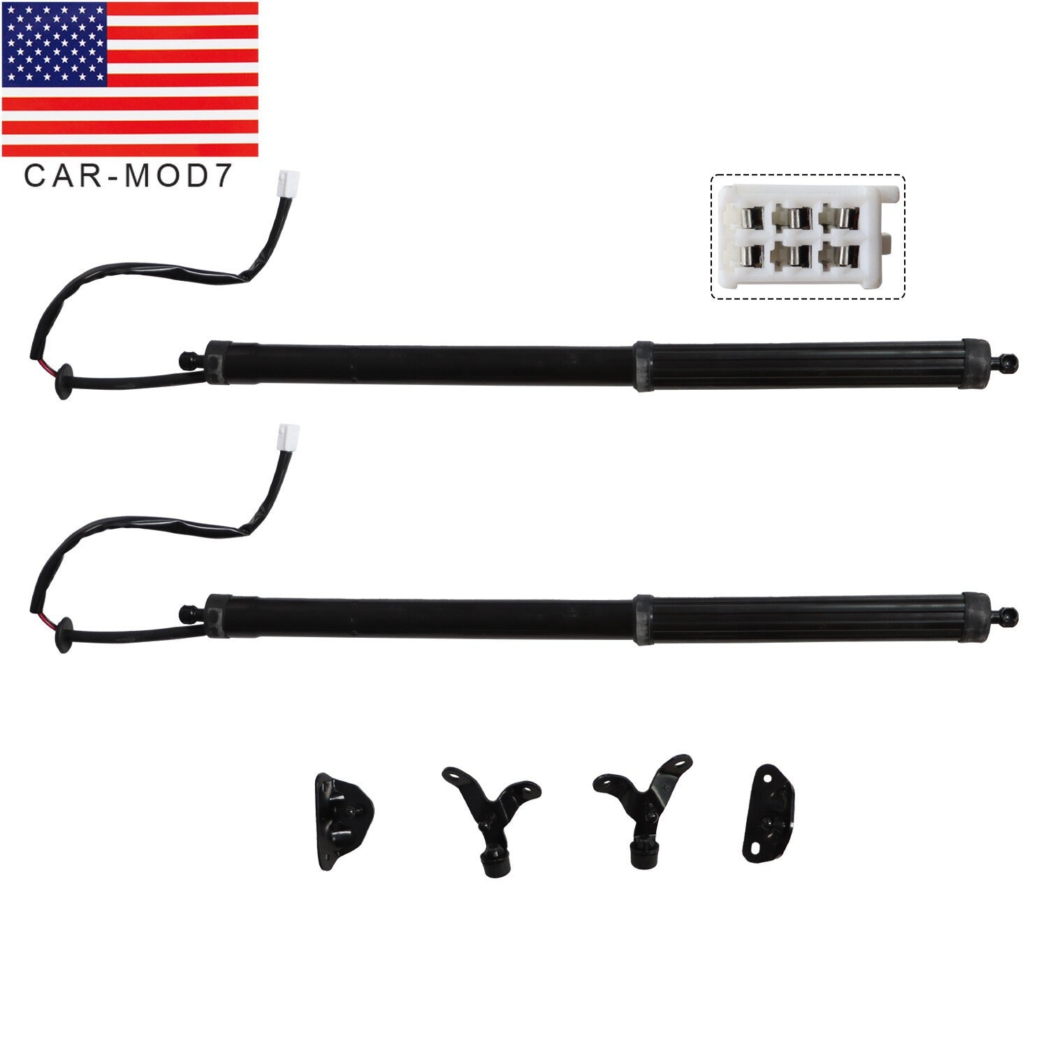 Pair Electric Tailgate Gas Struts for Toyota Fortuner 2015-2020 6892071030