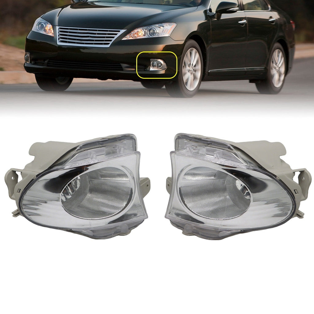 Lexus ES350 Fog Lights 2010-2012 Front Bumper Driving Lamps Pair