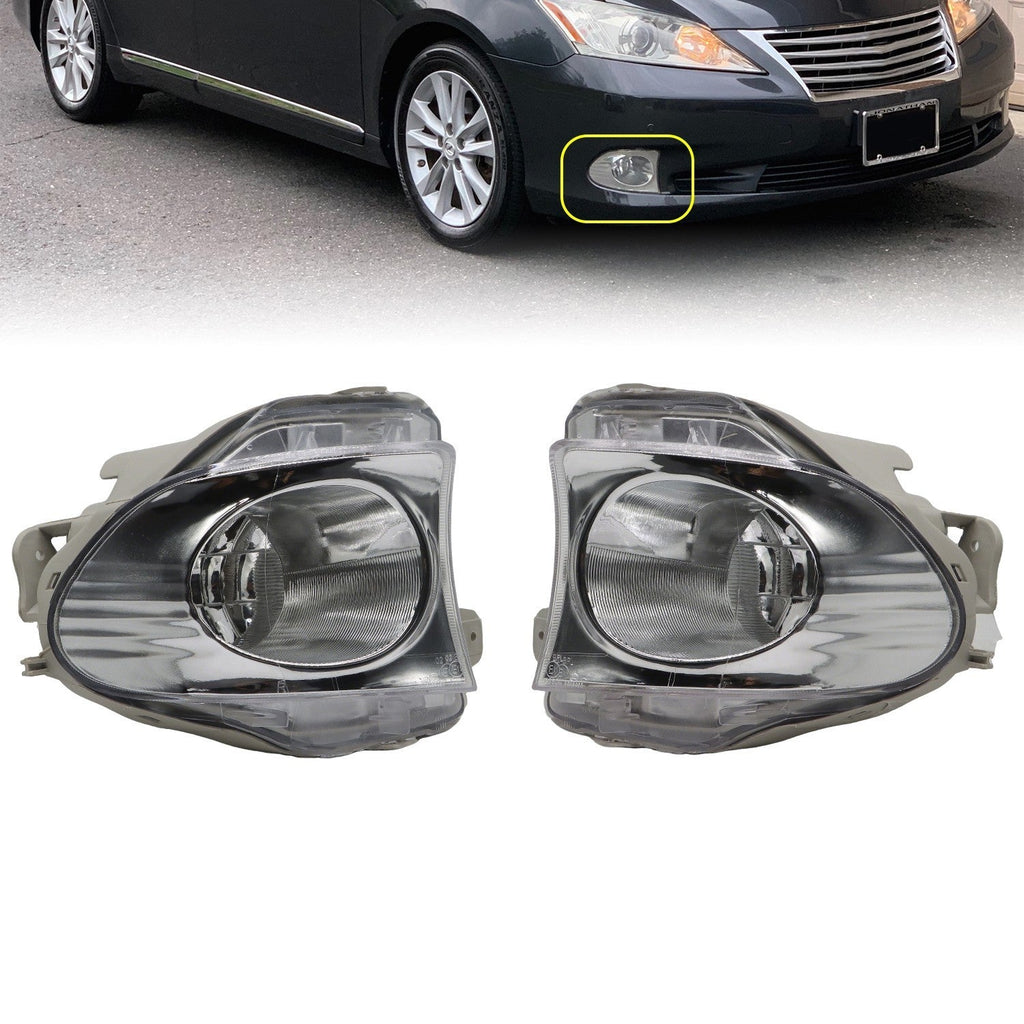 Lexus ES350 Fog Lights 2010-2012 Front Bumper Driving Lamps Pair