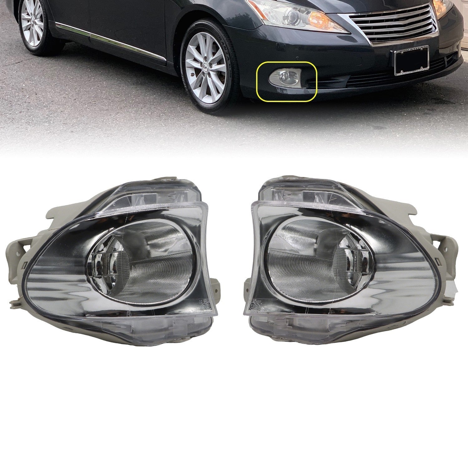 Lexus ES350 Fog Lights 2010-2012 Front Bumper Driving Lamps Pair
