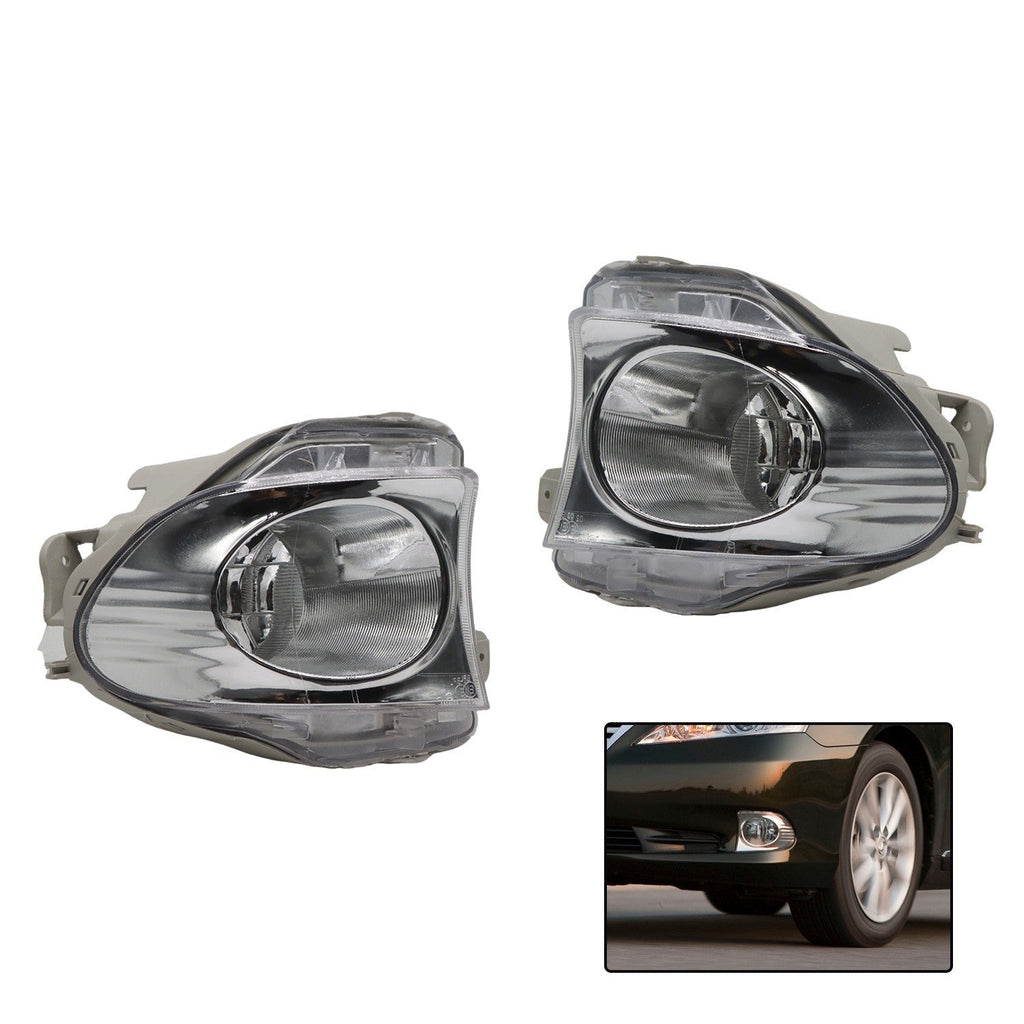 Lexus ES350 Fog Lights 2010-2012 Front Bumper Driving Lamps Pair