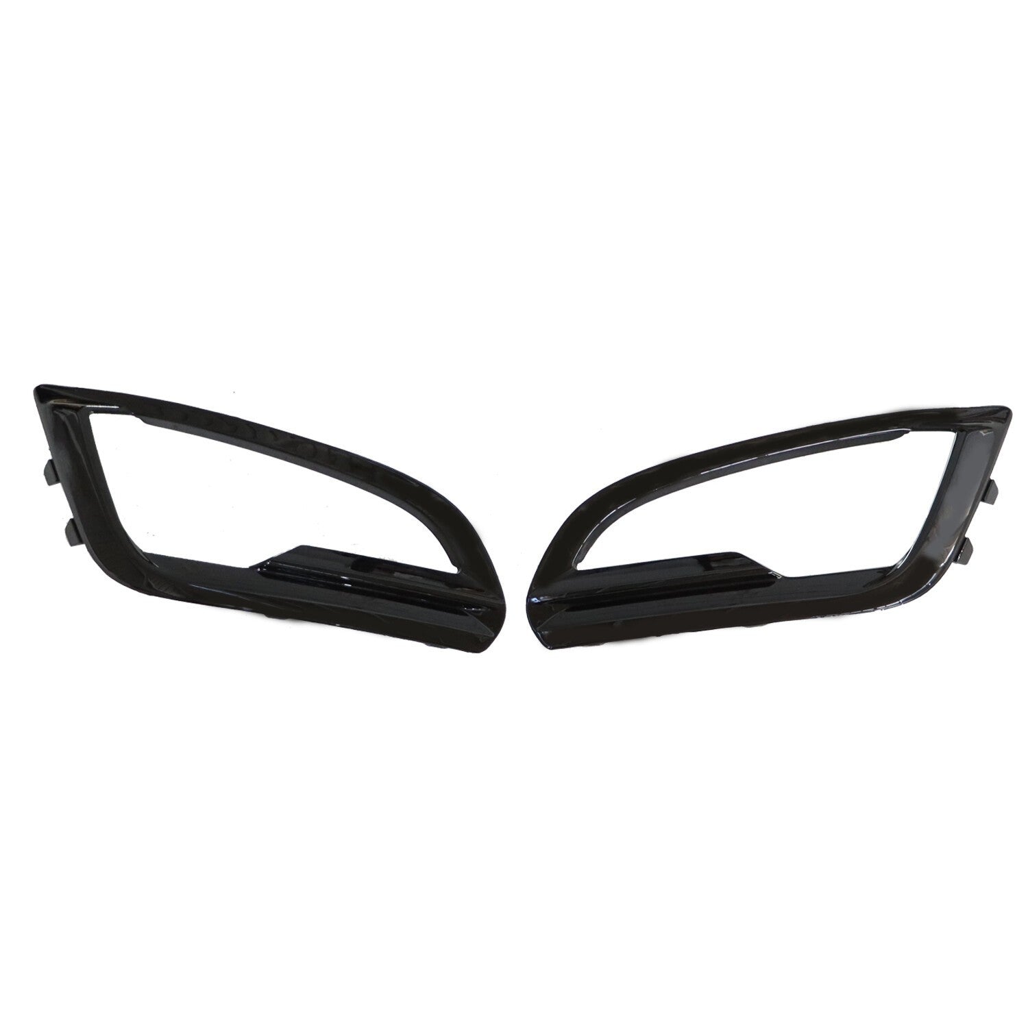 Ford EcoSport 2018-2021 Fog Light Bezel Cover Frame Black Pair
