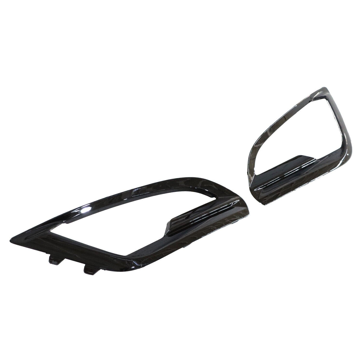 Ford EcoSport 2018-2021 Fog Light Bezel Cover Frame Black Pair