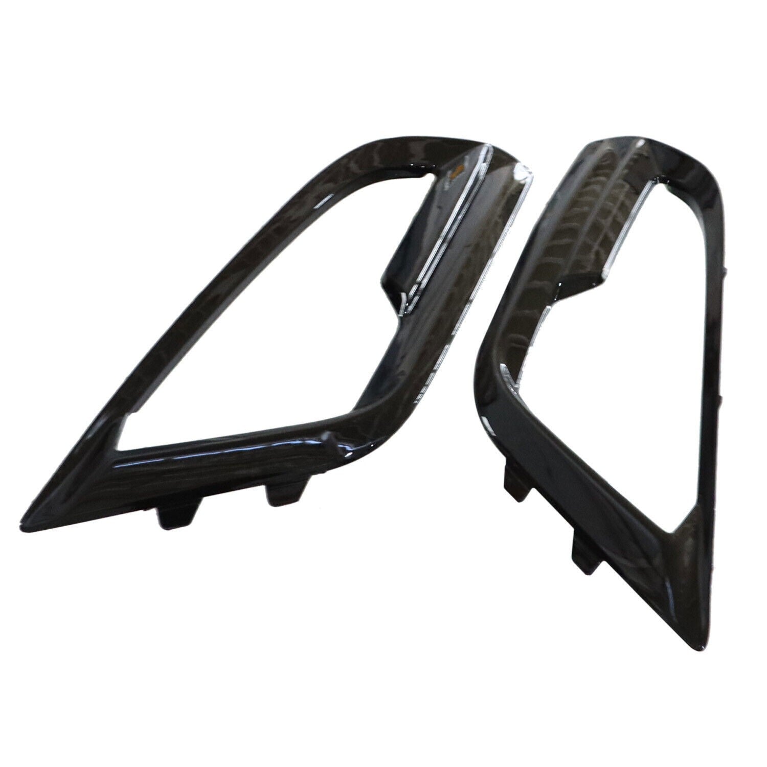 Ford EcoSport 2018-2021 Fog Light Bezel Cover Frame Black Pair