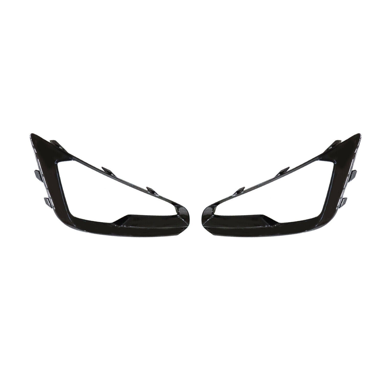 Ford EcoSport 2018-2021 Fog Light Bezel Cover Frame Black Pair