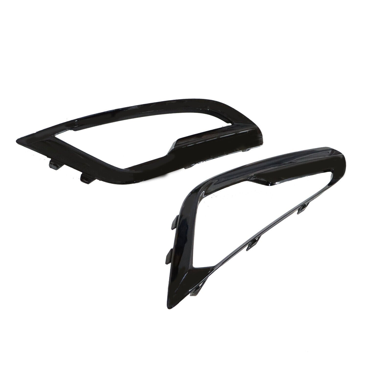 Ford EcoSport 2018-2021 Fog Light Bezel Cover Frame Black Pair
