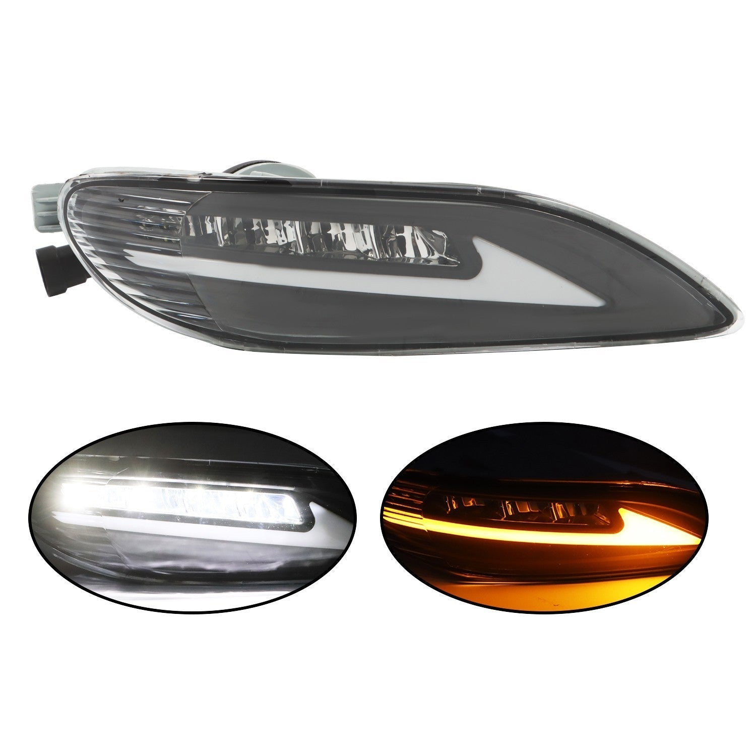 LED Fog Lights Pair for 2005-2008 Toyota Corolla & 2002-2004 Camry Bumper Lamps