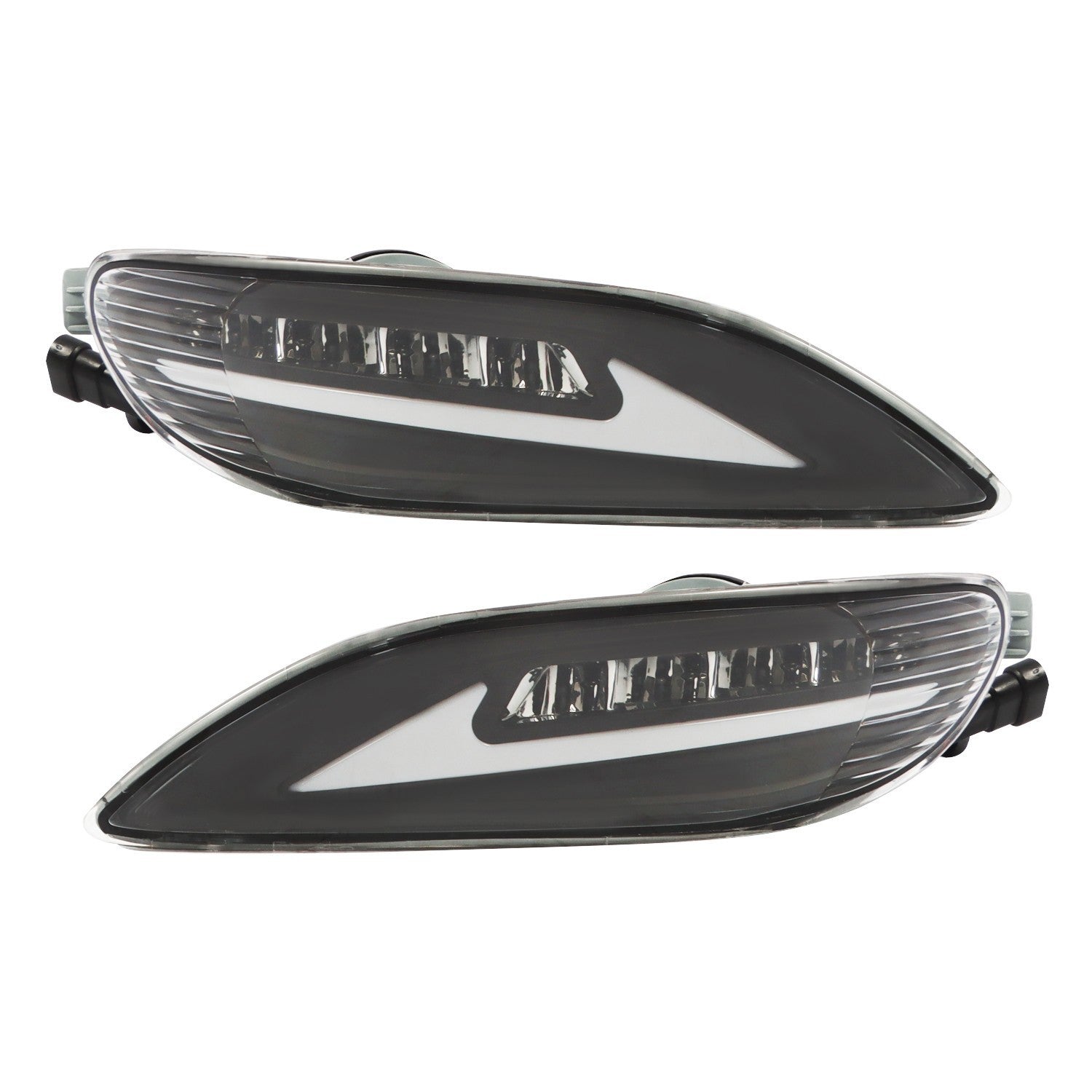 LED Fog Lights Pair for 2005-2008 Toyota Corolla & 2002-2004 Camry Bumper Lamps