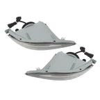 LED Fog Lights Pair for 2005-2008 Toyota Corolla & 2002-2004 Camry Bumper Lamps