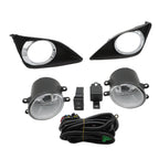 2009-2010 Toyota Corolla Clear Fog Lights Pair w/ Covers & Switch