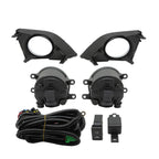 2009-2010 Toyota Corolla Clear Fog Lights Pair w/ Covers & Switch