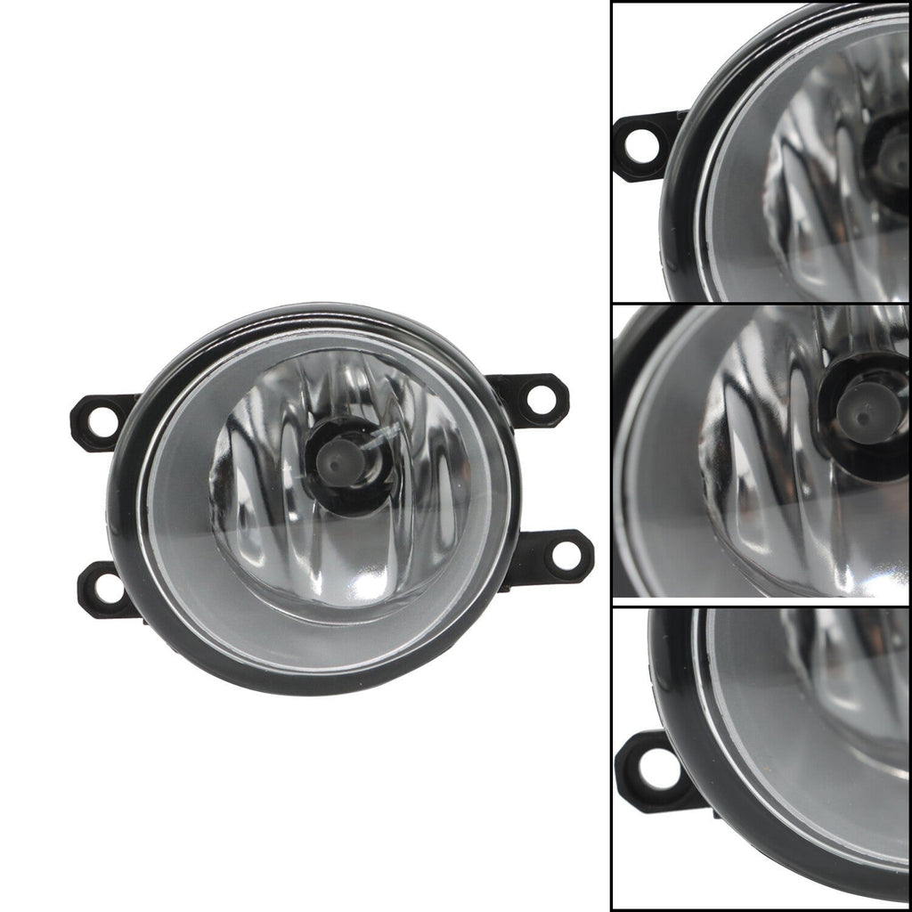 2009-2010 Toyota Corolla Clear Fog Lights Pair w/ Covers & Switch