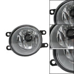 2009-2010 Toyota Corolla Clear Fog Lights Pair w/ Covers & Switch
