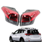 2016-18 Toyota RAV4 Left & Right Tail Light Outer Rear Halogen Pair