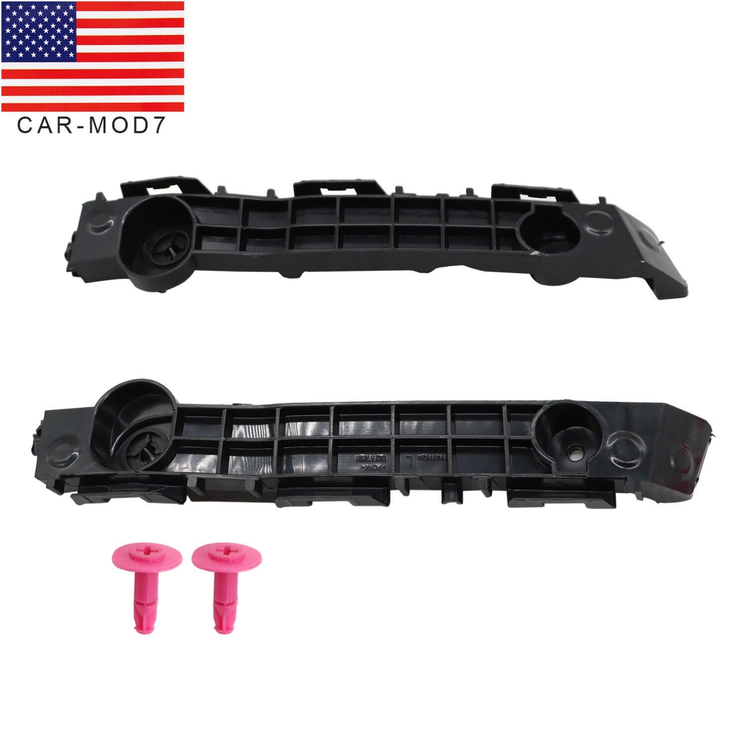 2016-2021 Toyota Tacoma Front Bumper Retainer Support Bracket Pair Set