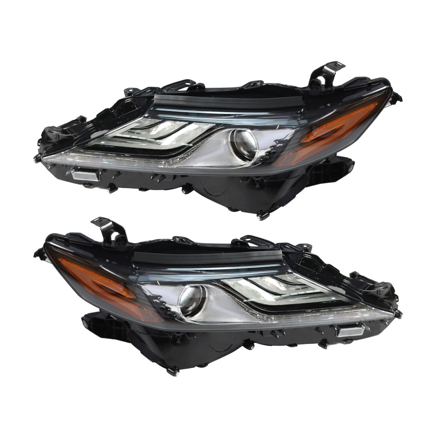 2018-2022 Toyota Camry XSE XLE Full LED Headlights Pair Left & Right Side