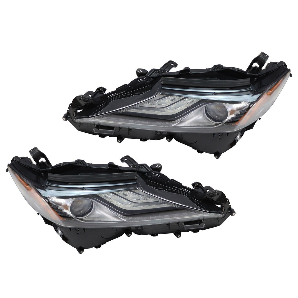 2018-2022 Toyota Camry XSE XLE Full LED Headlights Pair Left & Right Side