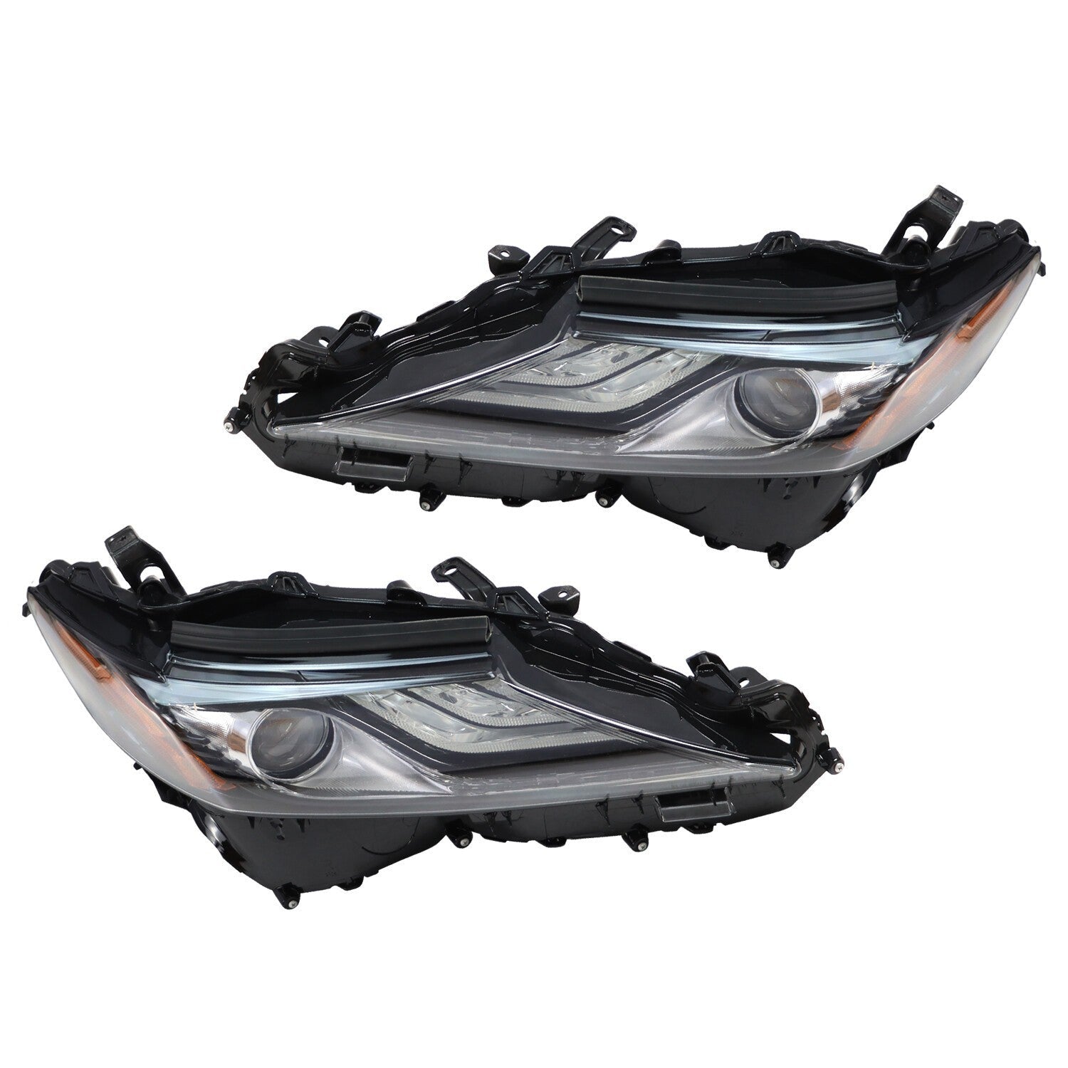 2018-2022 Toyota Camry XSE XLE Full LED Headlights Pair Left & Right Side