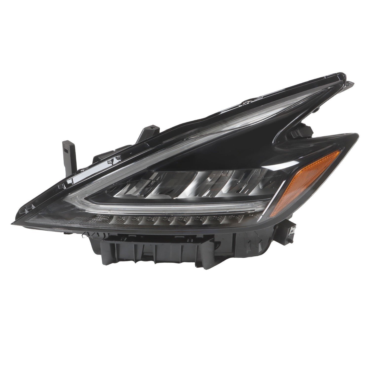 2022-2023 Nissan Murano LED Headlights Black Housing Factory Headlamps Pair