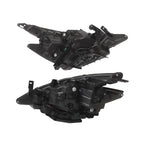 2022-2023 Nissan Murano LED Headlights Black Housing Factory Headlamps Pair