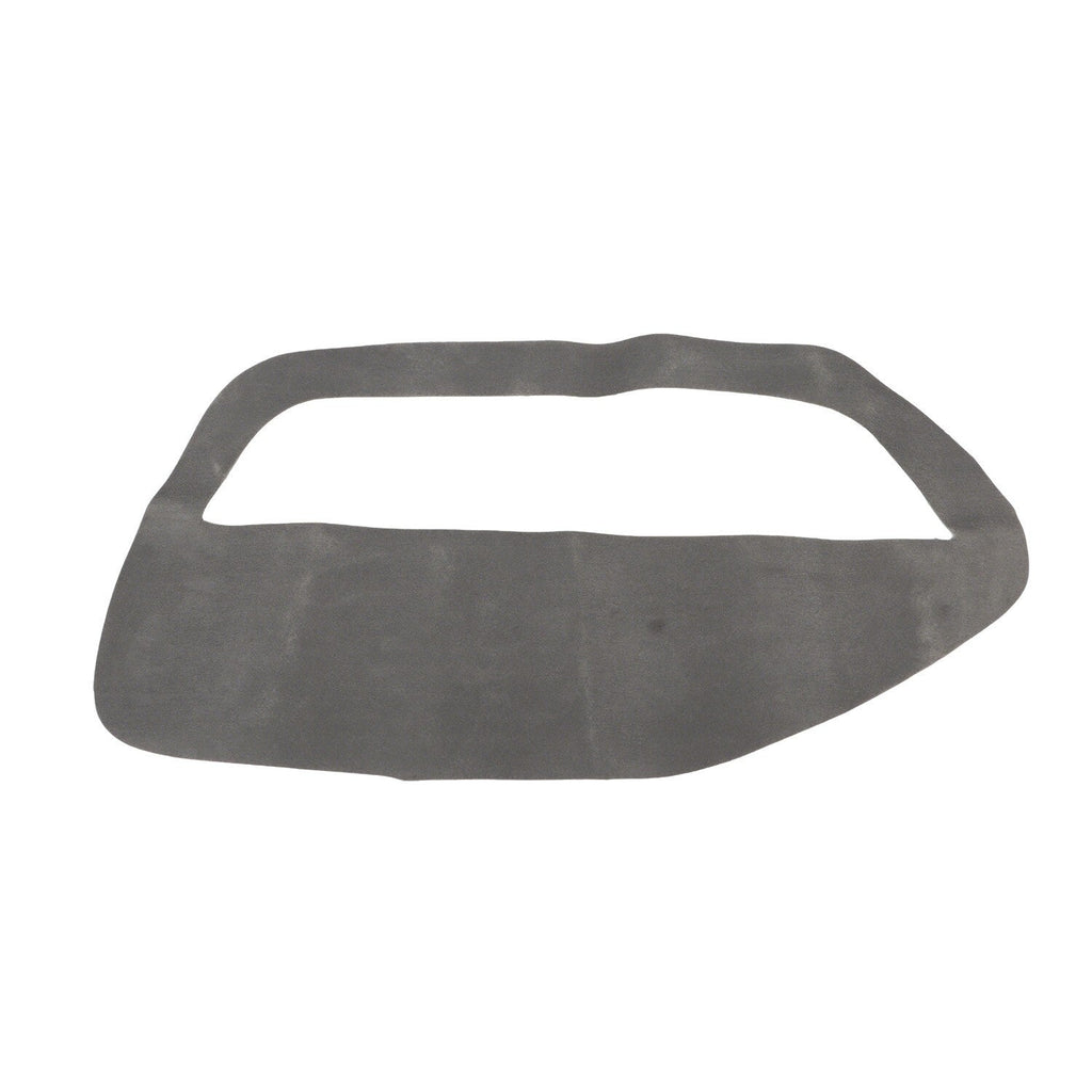 Pair of Black Leather Door Panel Inserts for Ford Mustang 2005-2009