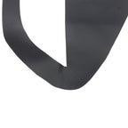 Pair of Black Leather Door Panel Inserts for Ford Mustang 2005-2009