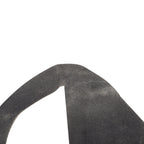 Pair of Black Leather Door Panel Inserts for Ford Mustang 2005-2009