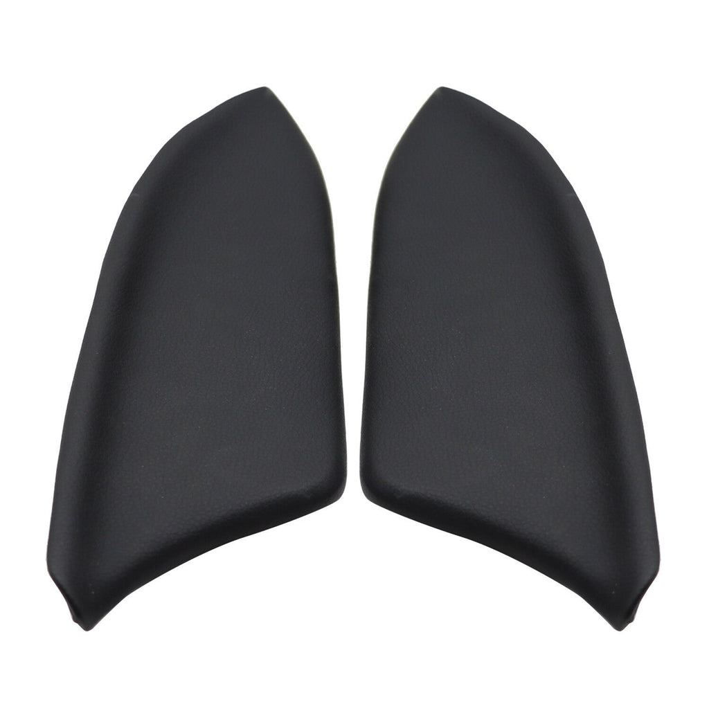 Pair for Honda Accord 2008-2012 Front Door Armrest Lid Cover Black Sedan