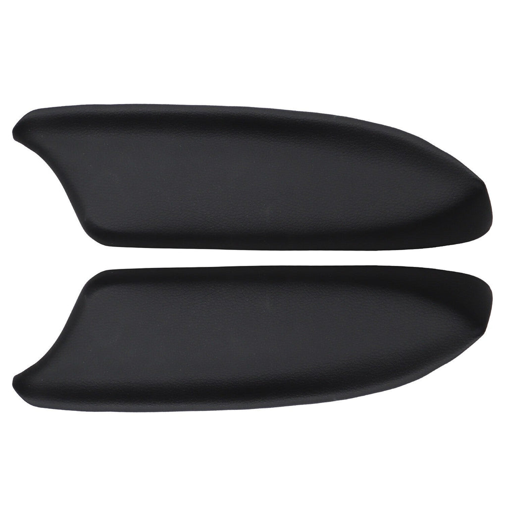 Pair for Honda Accord 2008-2012 Front Door Armrest Lid Cover Black Sedan
