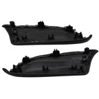 Pair for Honda Accord 2008-2012 Front Door Armrest Lid Cover Black Sedan