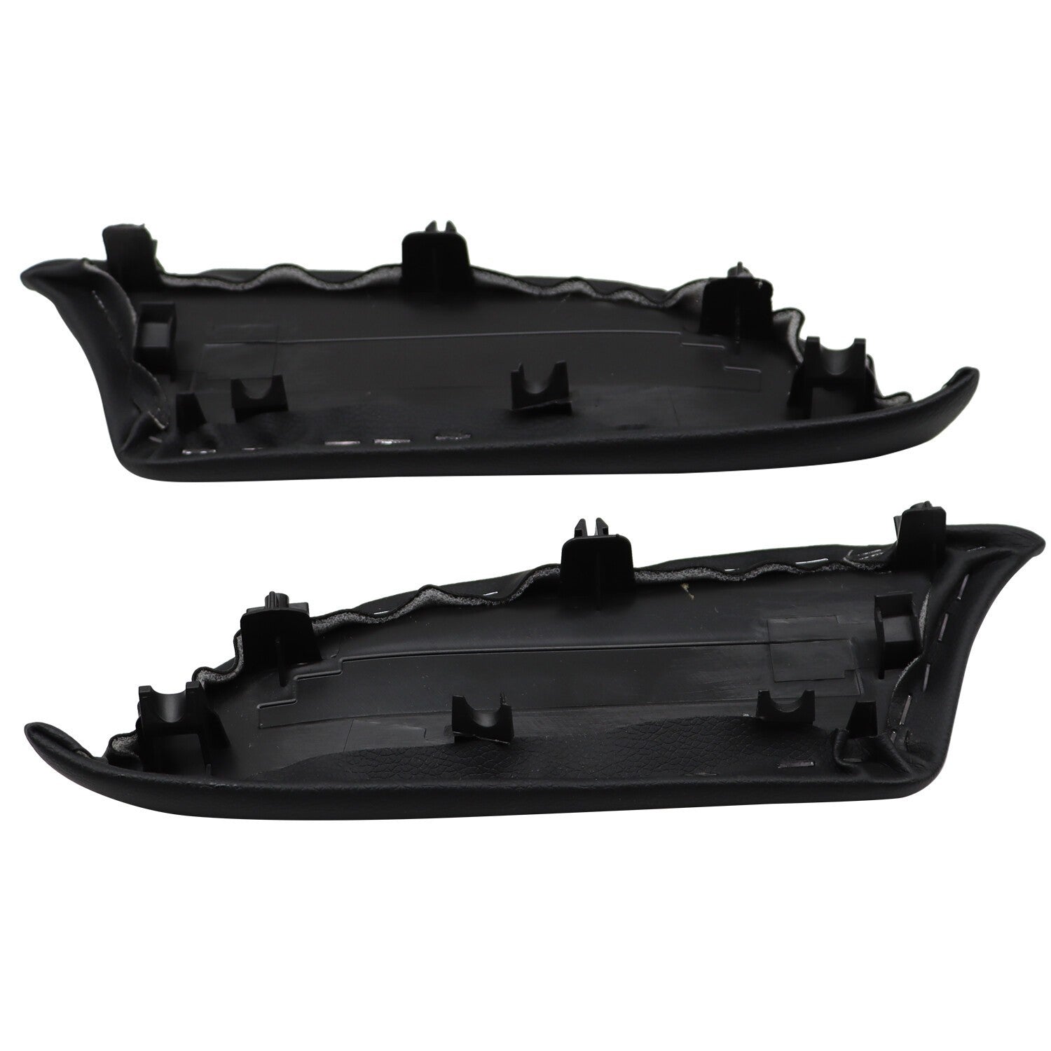 Pair for Honda Accord 2008-2012 Front Door Armrest Lid Cover Black Sedan