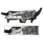 2011-2013 Kia Optima Front Bumper Fog Lights & Bezels Set Pair