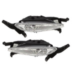 2011-2013 Kia Optima Front Bumper Fog Lights & Bezels Set Pair