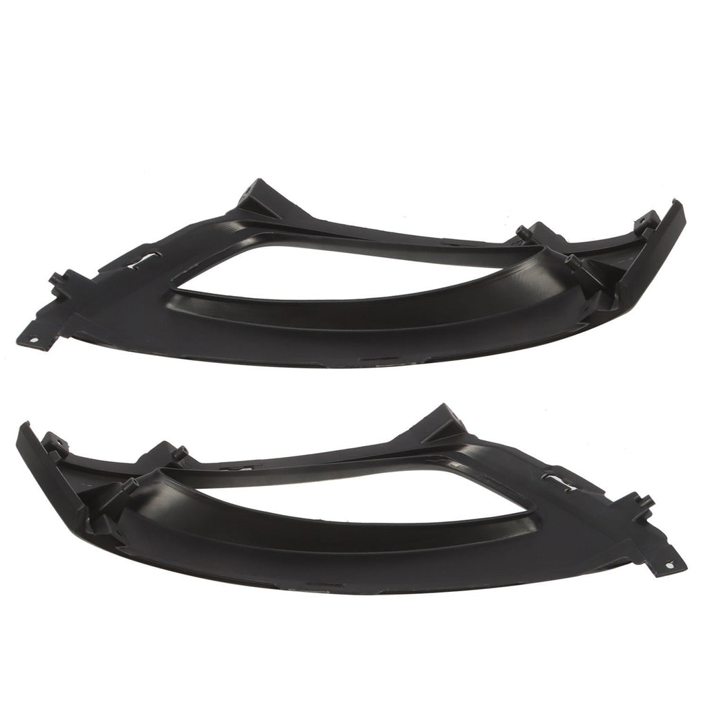 2011-2013 Kia Optima Front Bumper Fog Lights & Bezels Set Pair