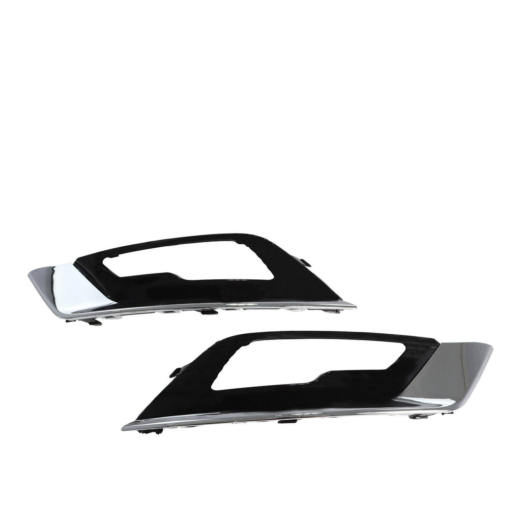 Ford Fusion Mondeo 2017-2018 Front Bumper LED Fog Lights with Cover Bezel Pair