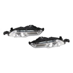 Ford Fusion Mondeo 2017-2018 Front Bumper LED Fog Lights with Cover Bezel Pair
