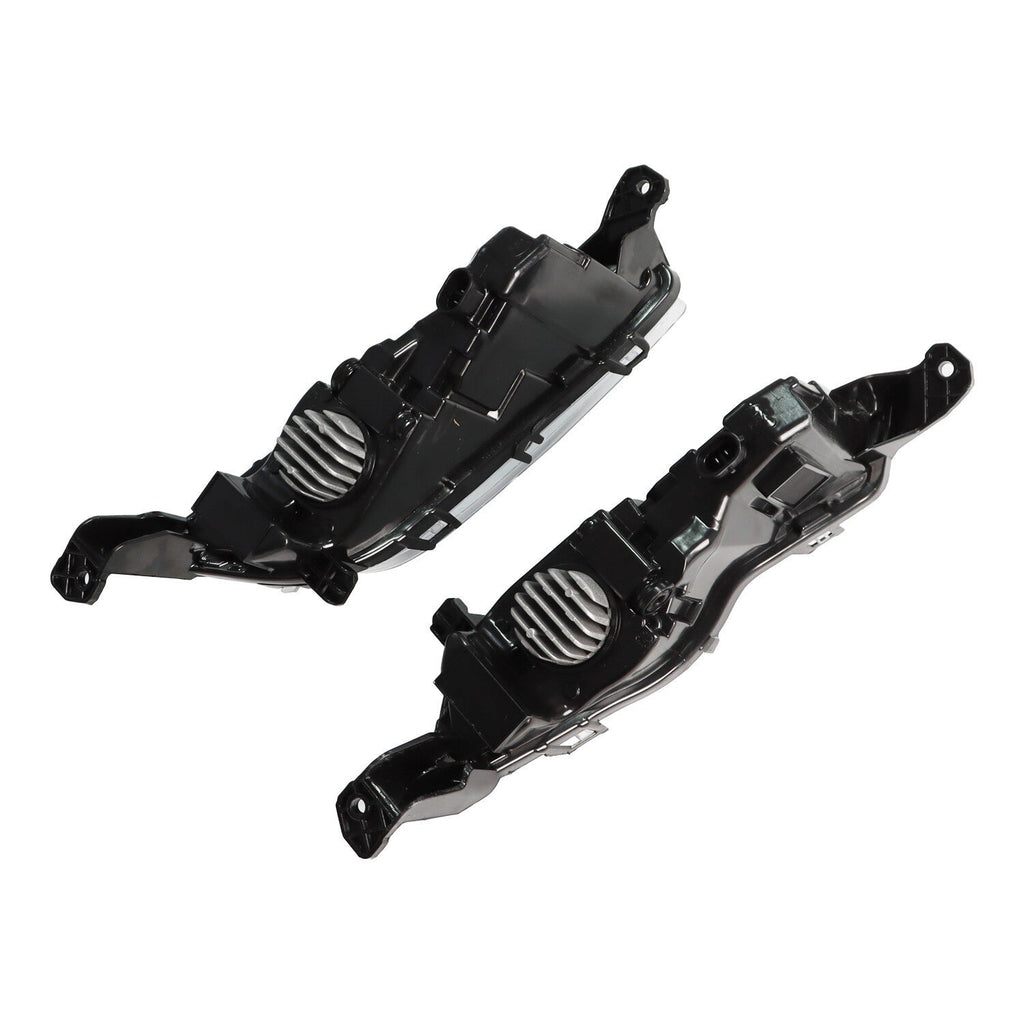 Ford Fusion Mondeo 2017-2018 Front Bumper LED Fog Lights with Cover Bezel Pair
