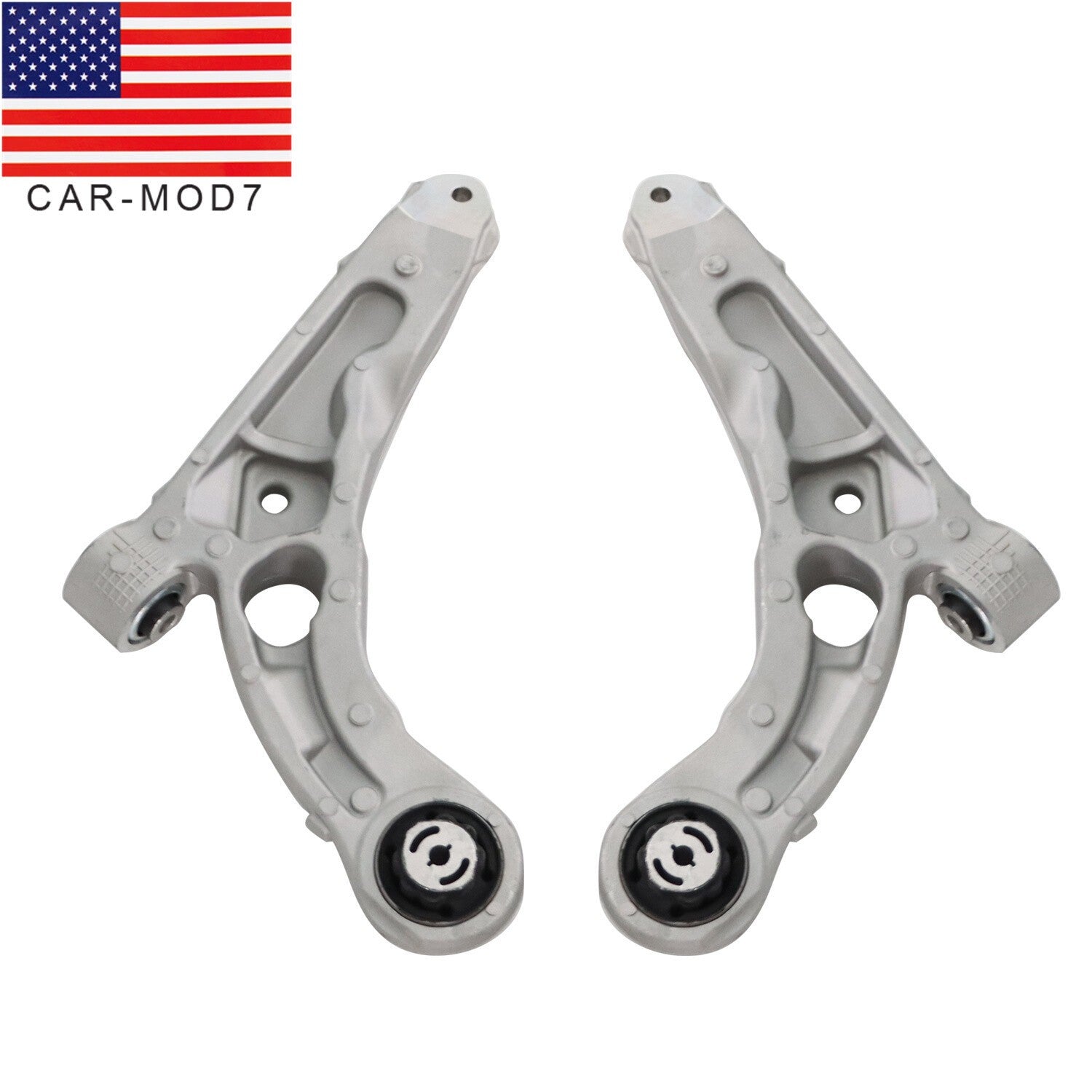 Pair Front Lower Control Arms for 2014-2018 Jeep Cherokee Driver & Passenger