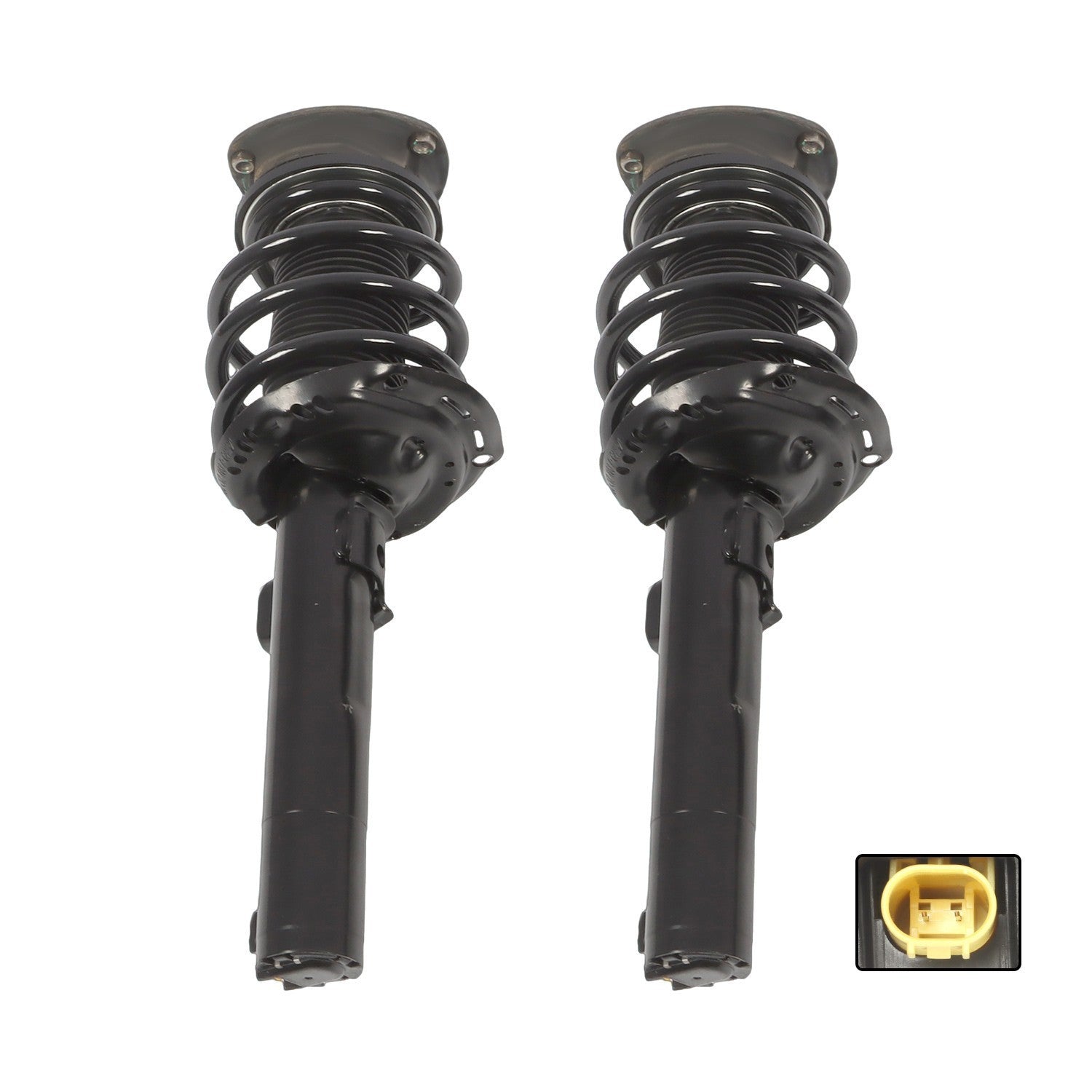 Front Shock Struts Pair w/Magnetic for Audi RS3 A3 S3 Premium 2016-2022