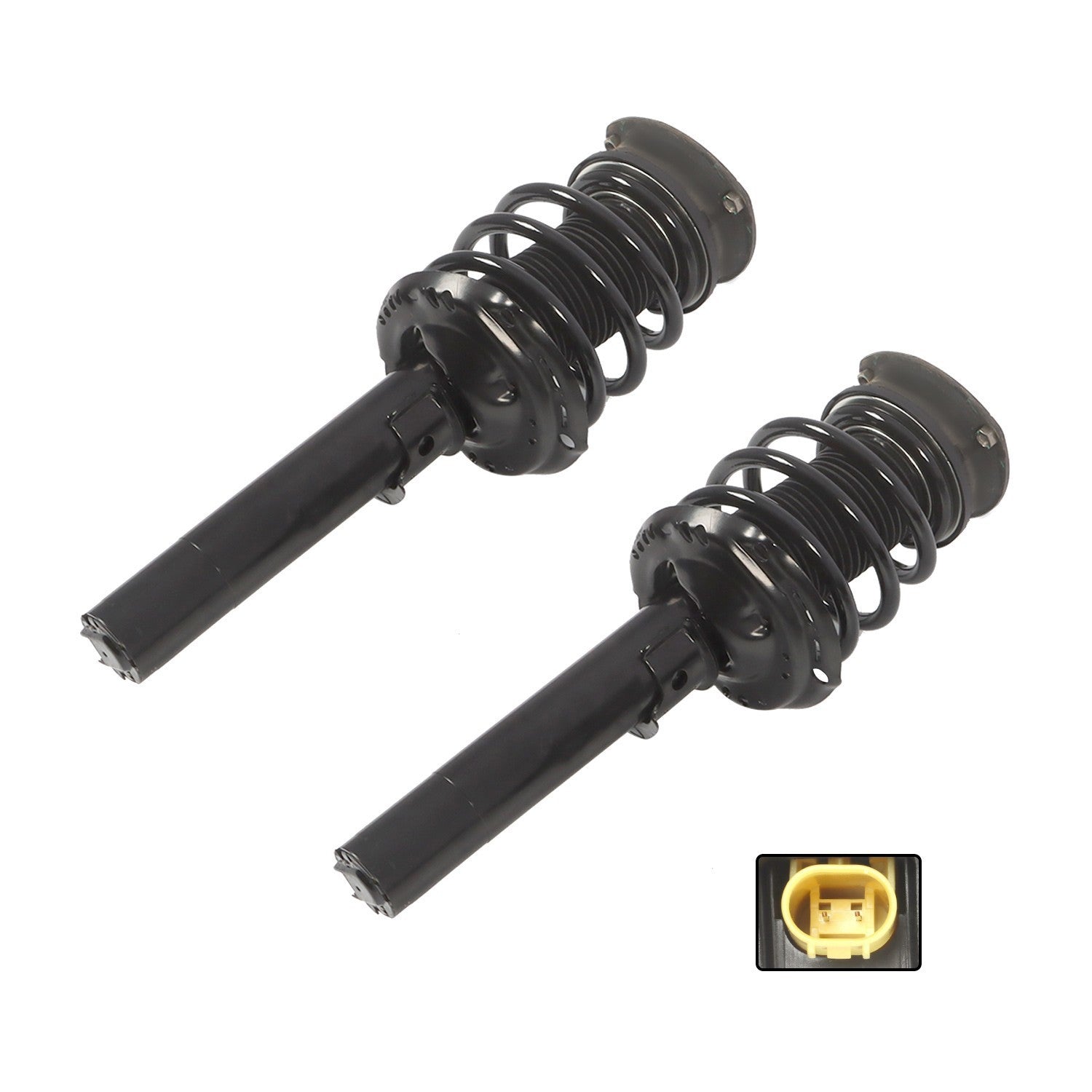 Front Shock Struts Pair w/Magnetic for Audi RS3 A3 S3 Premium 2016-2022