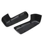Gloss Black Mirror Caps Replacement Pair for Chevy Silverado 1500 2019-2024