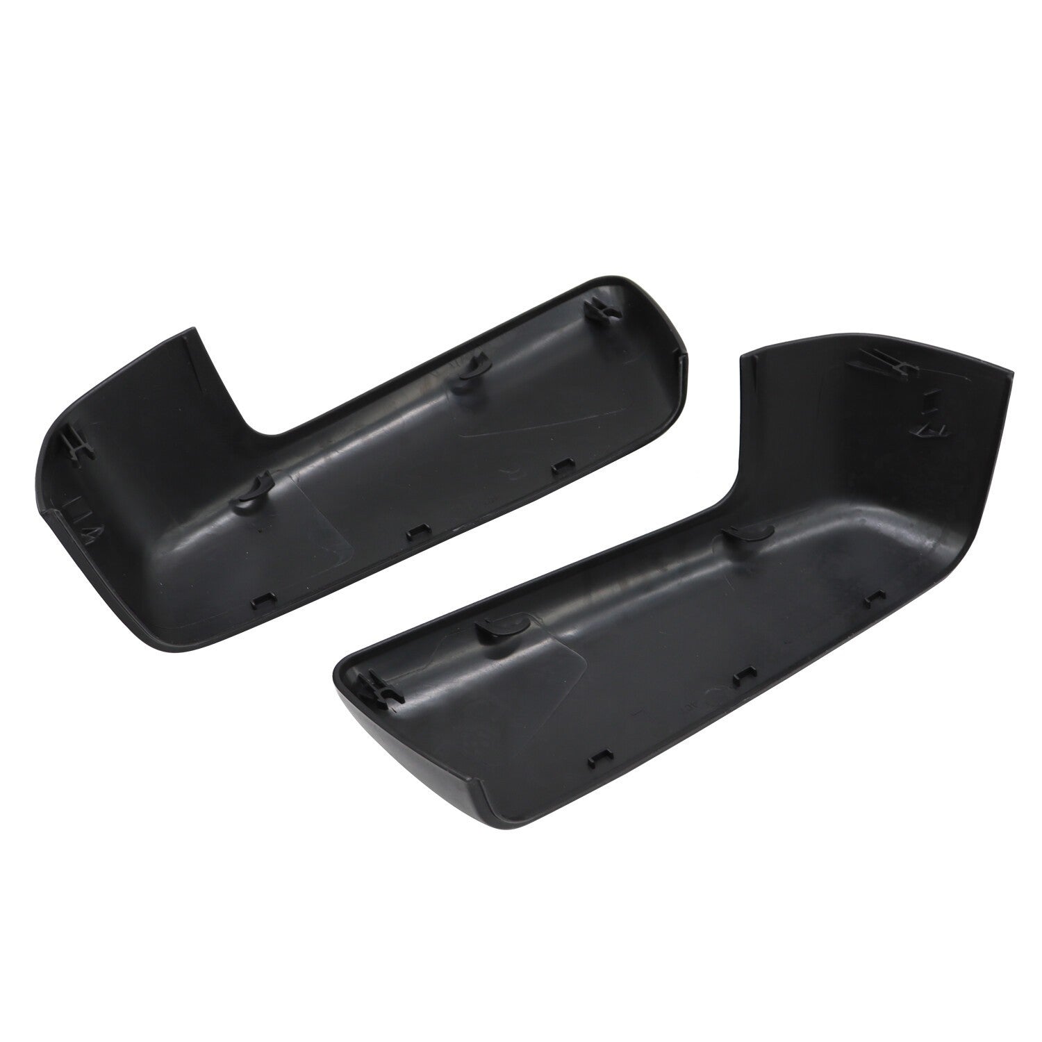 Gloss Black Mirror Caps Replacement Pair for Chevy Silverado 1500 2019-2024
