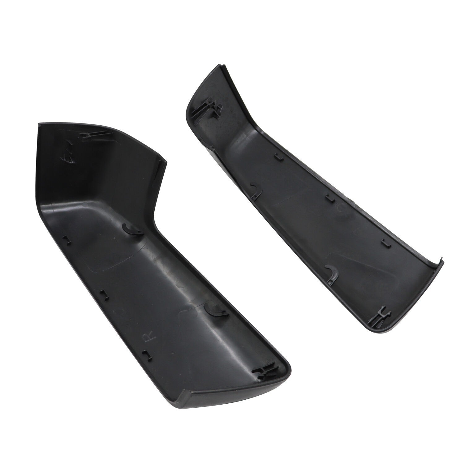 Gloss Black Mirror Caps Replacement Pair for Chevy Silverado 1500 2019-2024