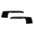 Gloss Black Mirror Caps Replacement Pair for Chevy Silverado 1500 2019-2024