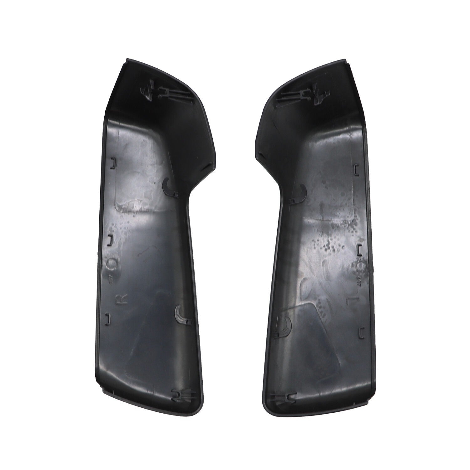 Gloss Black Mirror Caps Replacement Pair for Chevy Silverado 1500 2019-2024