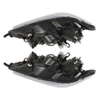 Pair Halogen Headlights Front Lamps for 2011-2019 Mitsubishi Outlander Sport