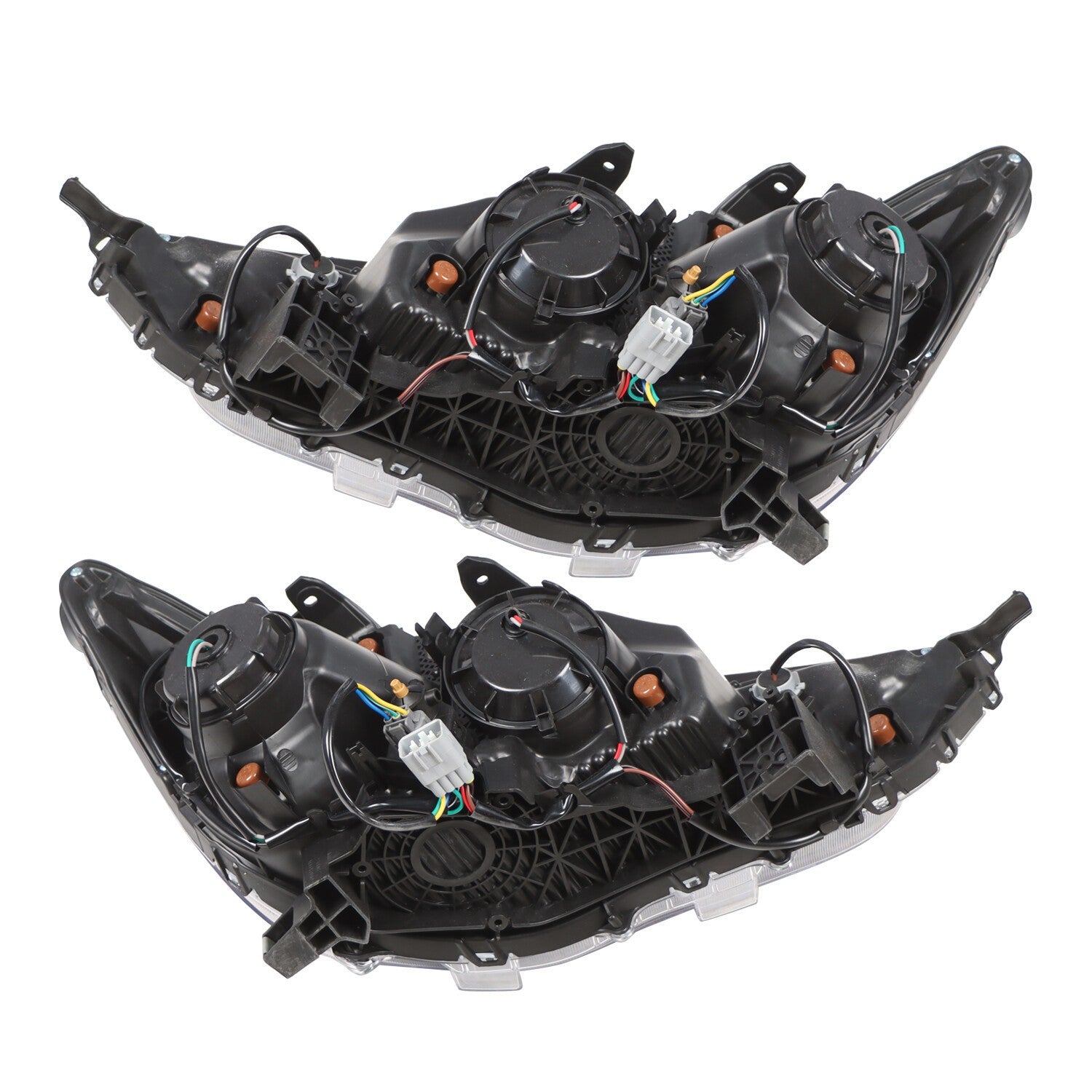 Pair Halogen Headlights Front Lamps for 2011-2019 Mitsubishi Outlander Sport