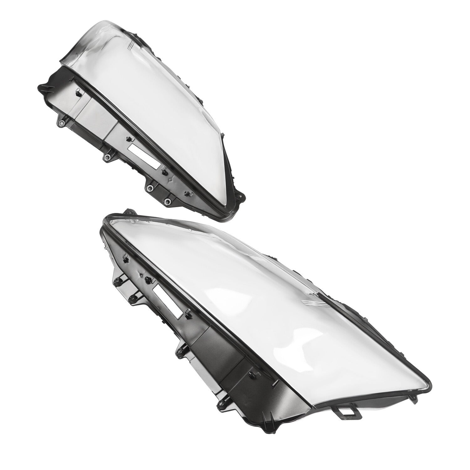 Pair Headlight Lens Clear Cover LH & RH for 2013-2015 Lexus GS350 GS450h